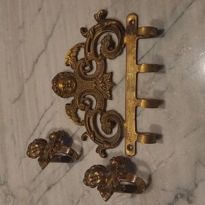 Brass cupid hangers